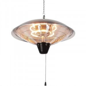 Incalzitor electric Hecht 3525 putere 2500 w acoperire 20 mp doua tuburi carbon - Img 2