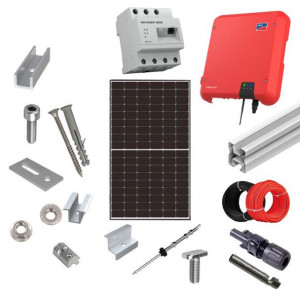 Kit fotovoltaic 10.66 kW on grid, panouri QCells, invertor trifazat SMA, tigla ceramica ondulata - Img 3