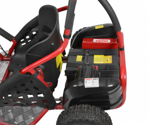 Masina Buggy Hecht 54812 RED cu acumulatori 48 V, 12 Ah, 1000 W, 35 km/h, autonomie 30 km - Img 5
