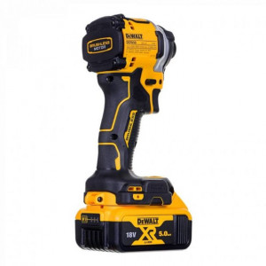 Masina compacta de insurubat cu impact Dewalt DCF850P2T, 2 acumulatori XR 18 V / 5.0 Ah, incarcator, 205 Nm, valiza TSTAK - Img 3