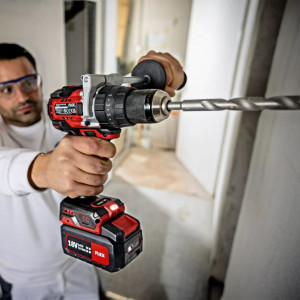 Masina de gaurit si insurubat cu percutie Flex PD 2G 18.0-EC-HD/5.0 Set, cuplu maxim 158 Nm, cu 2 acumulatori 18V/5.0Ah si incarcator in valiza L-BOXX - Img 4