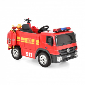 Masina de pompieri Hecht 51818, 12V, 10 Ah, 2 x 35 W, incarcare maxima 30 kg - Img 7