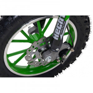 Minicross cu acumulator Hecht 54501 36 v 8 ah capacitate maxima 75 kg autonomie 20 km verde - Img 5