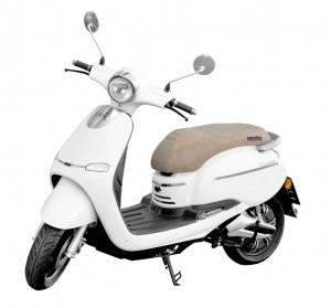 Scuter electric HECHT Citis White, acumulator 72 V, 20 Ah, motor 3000 W, viteza maxima de 45 km/h, autonomie 60 km - Img 4