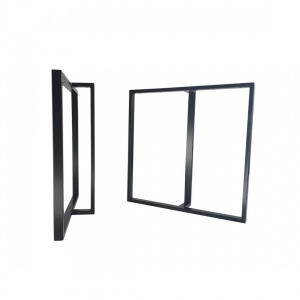 Set 2 picioare pentru masa, Vivatechnix-1283, Inaltime 71 cm, Otel - Img 4