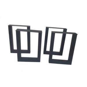Set 6 picioare pentru masa si banci Vivatechnix KRO-1198, dimensiune masa 720x600 mm, banca 420x300 mm - Img 3