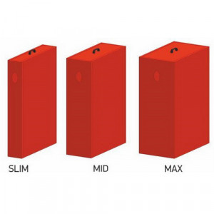 Siloz pentru arzatoare automate pe pelleti, marime SLIM - 120 lit, Thermostahl - Img 2