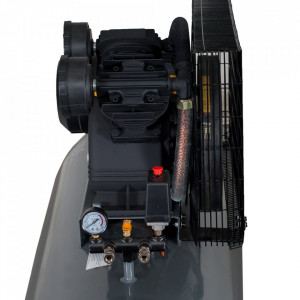 Stager HMV0.6/370 compresor aer, 370L, 8bar, 600L/min, trifazat, angrenare curea - Img 1