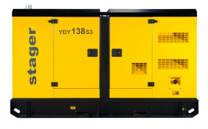 Stager YDY138S3 Generator insonorizat diesel trifazat 125kVA, 180A, 1500rpm - Img 6