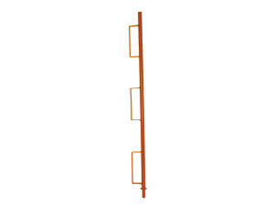 Suport parapet metalic garda de corp pentru capra-schela cu grinda de lemn 100 cm - Img 1