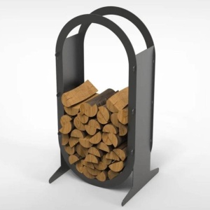 Suport pentru lemne, Krodesign KRO-1153, dimensiune 1100x550x230 mm - Img 3