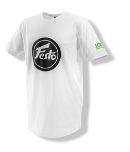 Tricou cu sigla 100 de ani SH-FT3-L/2 100Y, Festool - Img 2