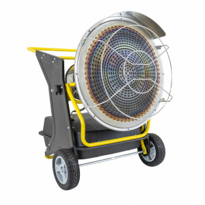 Aeroterma pe motorina cu ardere catalitica si radiatie in infrarosu 40 kw capacitate rezervor 38 L consum combustibil 3.2 L/ora - Img 4