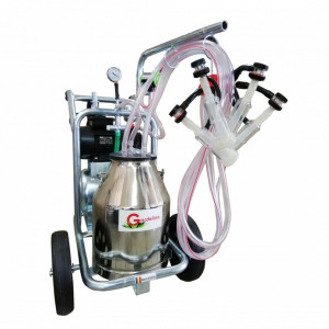 Aparat de muls capre/oi GREEN LINE T130 INOX PS - Img 1