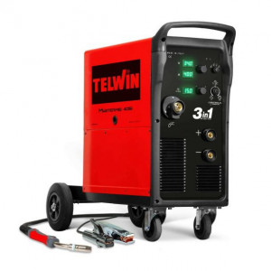 Aparat sudura multiproces MIG/MMA/TIG DC Telwin MASTERMIG 405i, 320/400 A, sarma otel 0.6-1.6 mm, cu accesorii - Img 2