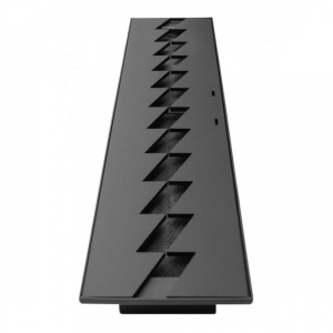Arzator incastrabil, Bioetanol, 730 x 150 x 75 mm, Otel, Negru, pentru Interior/Exterior - Img 2
