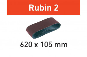 Banda abraziva Rubin L620x105 P80 RU/10, Festool - Img 1