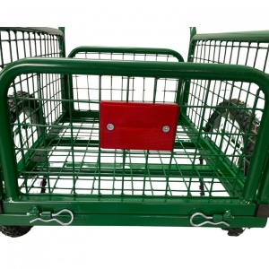 Carucior cu roti gonflabile Vivatechnix VMD-1059, otel, dimensiune 650x480x290 mm, maxim 100 kg - Img 4
