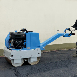 Cilindru vibrocompactor hidrostatic Weber DVH 655 E, 732 kg - Img 2