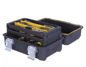 Cutie de depozitare 18" Fatmax, cu prinderi metalice, Stanley - Img 2