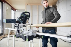 Ferăstrău circular staţionar cu sanie de glisare cu acumulator KAPEX KSC 60 EB 5,0 I-UG-Set, Festool - Img 4