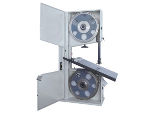 Fierăstrău cu bandă Profi Sn800 de Damatomacchine, microcomutator pe uși, cu volane de 800 mm și o înălțime maximă de tăiere de 500 mm. - Img 1