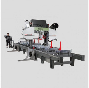 Fierastrau longitudinal cu banda debitare lemn tip Hidraulic CTR 1000 H / 40 - Img 1