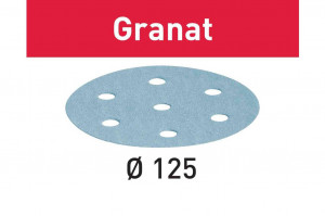 Foaie abraziva Granat D125 P320 GR/100, Festool - Img 1