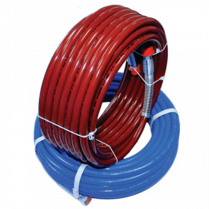 Furtun de mare presiune 1/4" pentru pompe de zugravit airless 15m lungime, max. 280 bar - Img 2