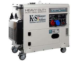 Generator de curent diesel 6.5 kW, KS 8200HDES-1/3 ATSR - Konner and Sohnen - Img 4
