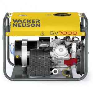 Generator de curent pe benzina Wacker Neuson GV7000A, portabil, monofazat, 5.4 kW - Img 1