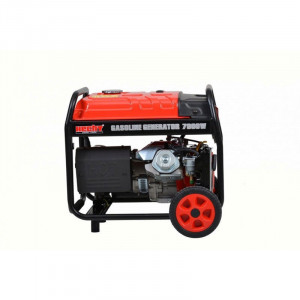 Generator de curent trifazat HECHT GG 8000, motor benzina, 4 timpi, 420 CC, 6.5 kW, max 7 kW, cu roti si maner - Img 3