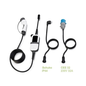 Incarcator portabil PC280 pentru masini electrice conector type 2 7,2kW 6-32A reglabil 230V 6m cablu de incarcare - Img 3