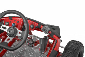 Masina Buggy Hecht 54812 RED cu acumulatori 48 V, 12 Ah, 1000 W, 35 km/h, autonomie 30 km - Img 6