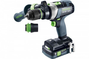 Masina de gaurit cu percutie, cu acumulator QUADRIVE TPC 18/4 5,0/4,0 I-Plus, Festool - Img 4