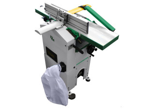 Masina de Indreptat si Rindeluit Area 254 de Damatomacchine, cu mese din aluminiu cu nervuri înalte de 254 mm lățime, ax de rindea cu diametrul de 55 mm, 2,5 CP - Img 4