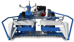 Motocositoare BCS 622 PowerSafe-CU BARA “DE TAIAT SI LEGAT” SI MOTOR DIESEL KOHLER KD440 CU PORNIRE MANUALA, cu bara de taiat si legat latime 1.40 m si legare la 19 cm. fata de sol, cu distanta de 5,1 cm. intre ghiare - Img 1