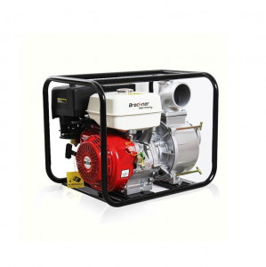 Motopompa pentru ape foarte murdare Breckner Germany 4T 13 CP 4" debit max. 90m³/h adancime max. 7m refulare 30m - Img 1