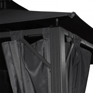 Pergola Hecht Gazebo 34, cu cadru din otel fara suruburi usor de asamblat dimensiune 4 x 3 m - Img 6