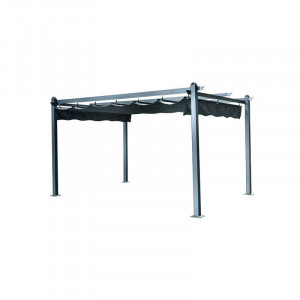 Pergola Hecht pergola 4x3 kit de ancorare inclus dimensiune 400 x 300 x 228 cm - Img 1