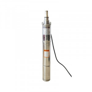 Pompa submersibila de adancime de 3" Breckner Germany apa curata 750 w debit 1550 l h refulare 92 m - Img 2