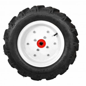 Set 2 roti pentru transport HECHT 007112, arbore cu pinion, 12 inch, accesoriu compatibil cu motocultorul Hecht 7100 - Img 6