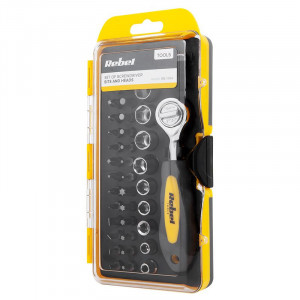 Set biti cu cheie Clichet Rebel RB-1104, 38 piese - Img 3