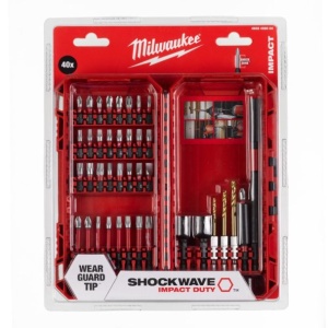 Set biti pentru insurubat Shockwave Impact Duty, 40 piese, 1/4", MILWAUKEE® - Img 2