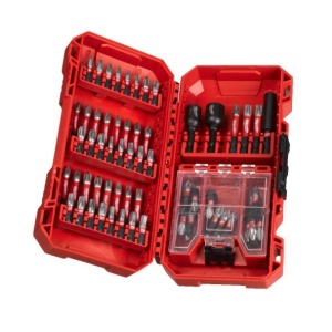Set biti pentru insurubat Shockwave Impact Duty, hex 1/4", 70 piese, MILWAUKEE® - Img 1