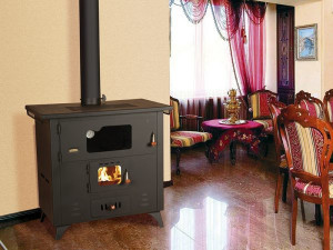 Soba de incalzire cu cuptor PRITY FR (1P50R), 14 kW - Img 2