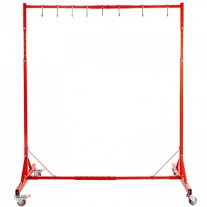 Suport reglabil pentru vopsit, Vivatechnix 173 x 69 x 153 cm, 8 carlige - Img 3