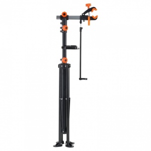 Suport service bicicleta, Rotativ, max 37 kg, Reglabil inaltime 1080-1900 mm, tava magnetica, Otel - Img 4