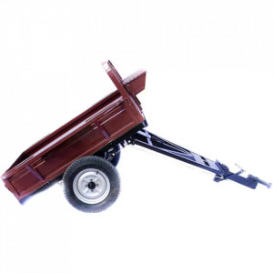 TECHNOWOKER Remorca RK 500, capacitate maxima 500 kg, 125x80 cm - Img 2