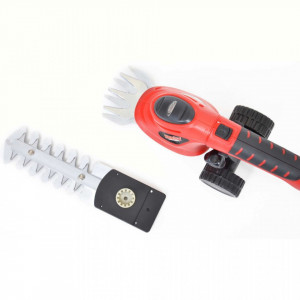 Unealta multifunctionala Hecht 5036 2 in 1 trimmer si foarfeca pentru gard viu cu acumulator 3.6 V - Img 5